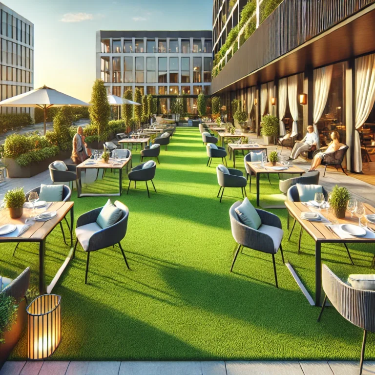Comment choisir le meilleur gazon artificiel pour les restaurants