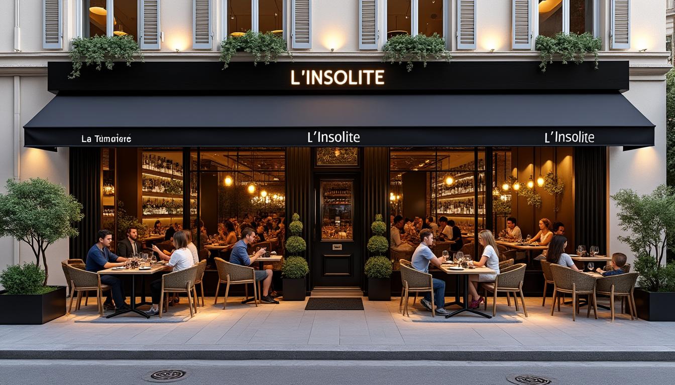 découvrez l'insolite, votre nouveau restaurant qui allie cuisine raffinée et ambiance conviviale, situé rue paul sabatier. ne manquez pas notre ouverture ce lundi et plongez dans une expérience culinaire unique!