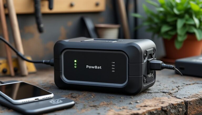 Batteries PowBat : votre centrale électrique portable efficace et fiable